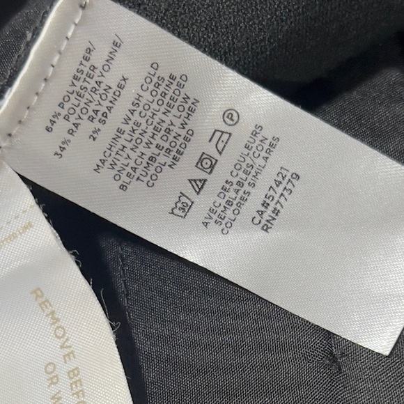 Ann Taylor Wide Leg Ankle Pant Size 8 - Picture 7 of 7